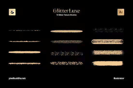 Illustrator Glitter Texture Brushes - 291236061 - TRXXF4S