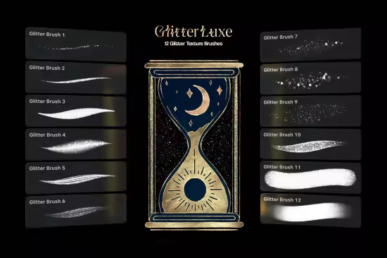 Photoshop Glitter Texture Brushes - 291236029 - 8MF2DVG