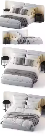 3dsky - Angelo Bed 4823921 - 3D Model