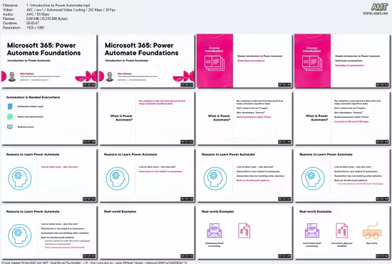 Microsoft 365: Power Automate Foundations