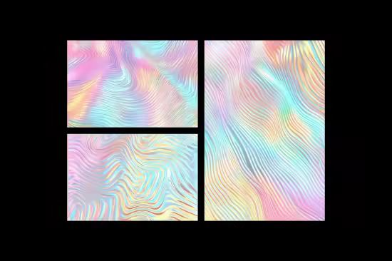 Ribbed Holo Textures - 291258104