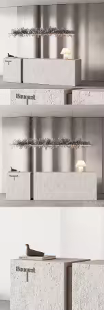 3dsky - 255 office furniture 14 reception desk 09 4914057 - 3D Model