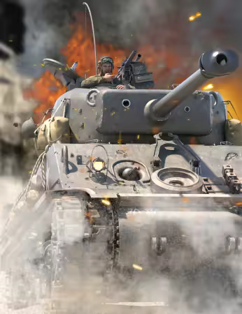 Daz3d - WWII American Tank