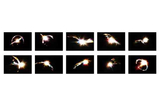 Rainbow Lens Flare Overlays - ZP3S3NK