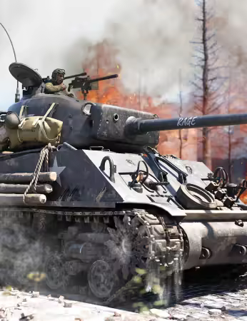 Daz3d - WWII American Tank Texture Pack