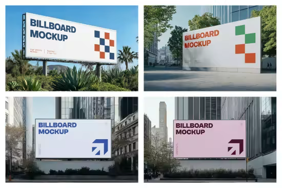 Commercial Billboard Mockups vol.11 - 6QSW3C2