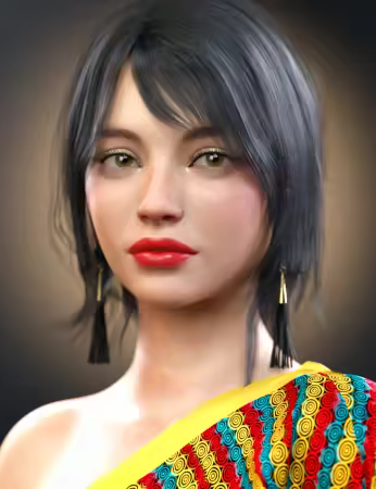 Daz3d - CHB Eden for Genesis 8.1 Female