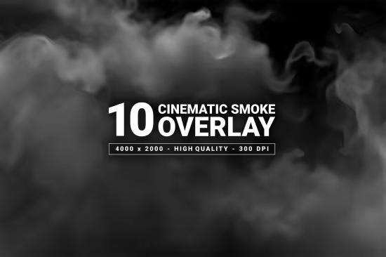 10 Cinematic Smoke Overlay - 4N3FDWY