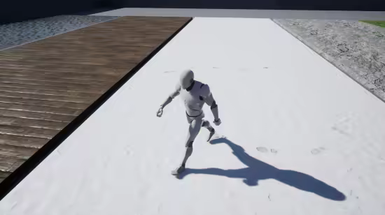 Unreal Engine Marketplace - Dynamic Footstep System V1 (4.27)