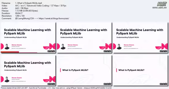Scalable Machine Learning with PySpark MLlib