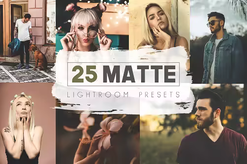 25 Matte Lightroom Presets - A6V7YJY - 291338591