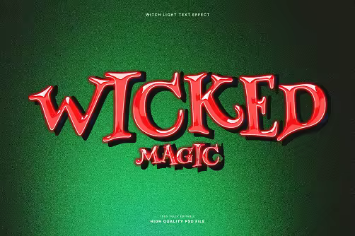 Witch Light Text Effect - TF52WPU
