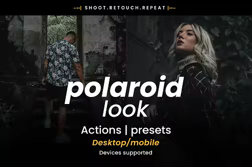Polaroid Look - Actions and presets - RD5QZ38
