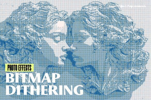 Bitmap Dithering Photo Effect - 291476524 - C2R9M8E