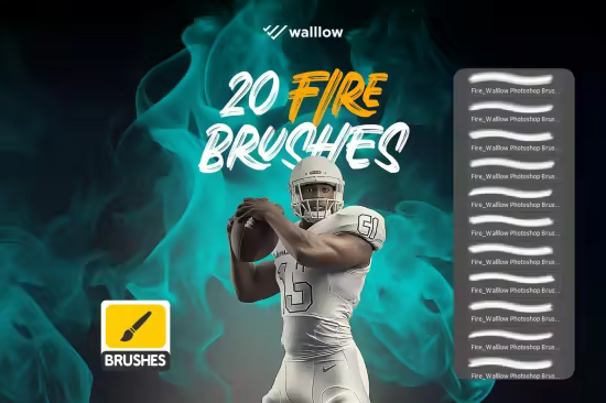 Fire and Smoke Photoshop Brushes - 291402557 - U2PW6FF