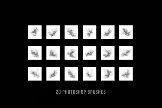 Fire and Smoke Photoshop Brushes - 291402557 - U2PW6FF