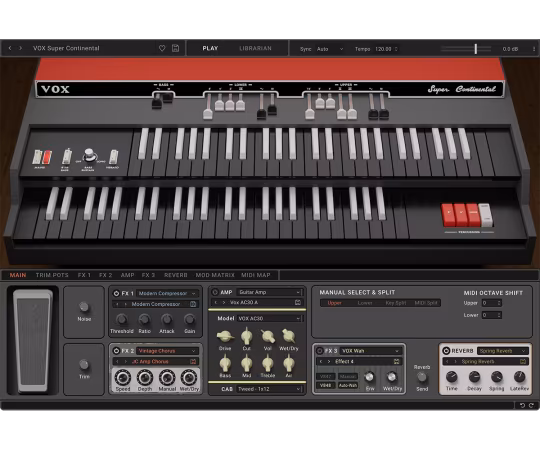 KORG VOX Super Continental 1.1.3