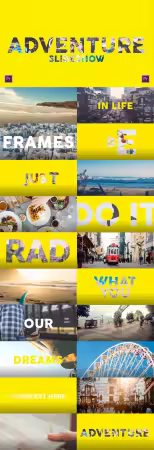 Travel Slideshow - Premiere Pro Project