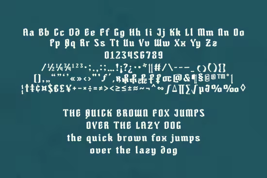 Sigma Boy - Elegant Blackletter Font - 291283656 - N3V6YPH