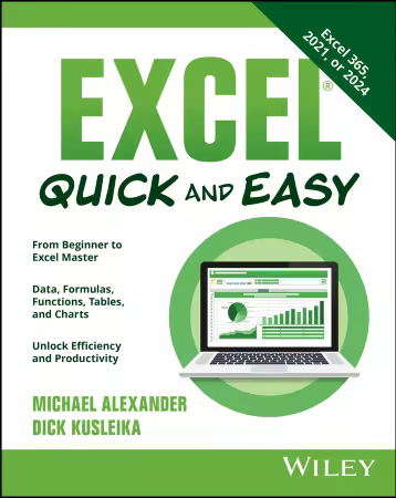 Excel Quick and Easy - Excel 365, 2021, or 2024 (True EPUB)