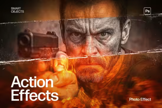 Action Photo Effect Template - HTUDMZP