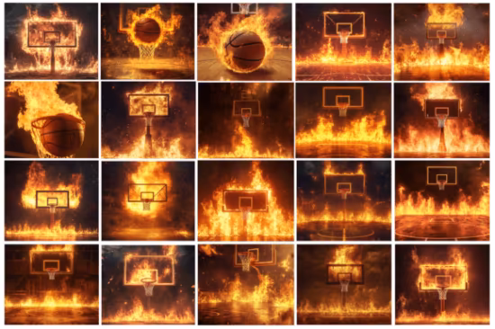 100+ Fiery Basketball Backdrops