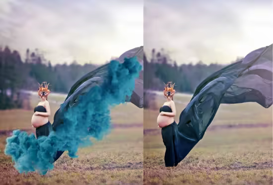 160 Smoke Bomb Overlays, PS Brushes and Patterns