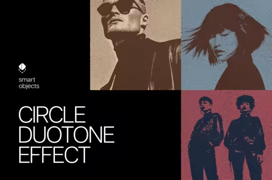 Circle Duotone Effect - 291413212 - QG3X2FB
