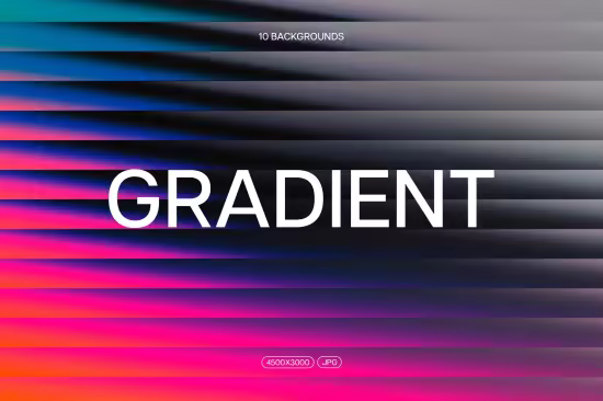 Vibrant Slatted Gradient Backgrounds - 291385364