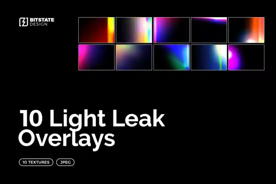 Light Leaks - Photo Overlays - YHLKART