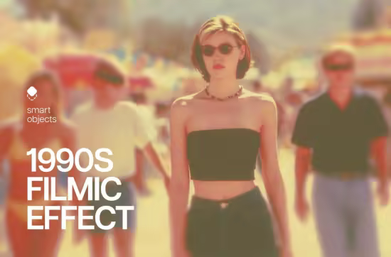 1990s Filmic Photo Effect - 9BP5BM4