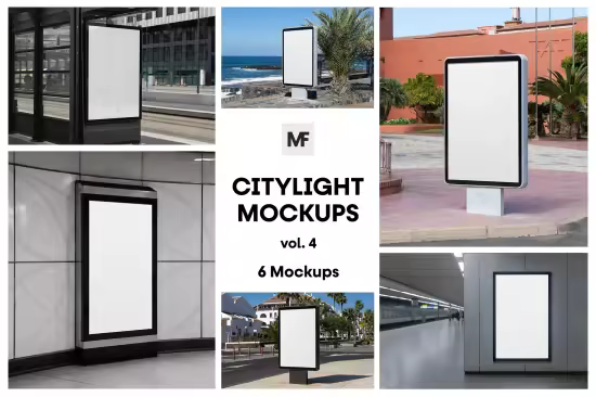 City Advertising Poster Mockups vol.3 - BS5FDPZ