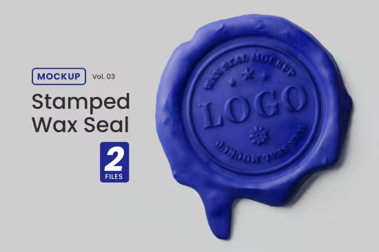 Wax Seal Mockup - J2W7NQY