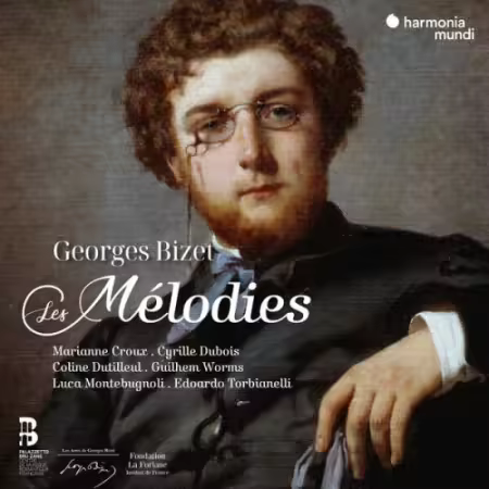 Cyrille Dubois, Marianne Croux, Coline Dutilleul, Luca Montebugnoli - Bizet: Les Melodies. Enregistrement integral (2025)