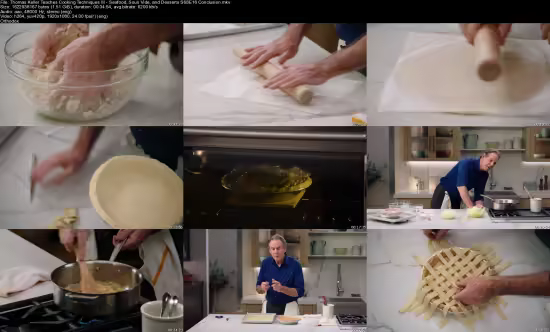 MasterClass - Thomas Keller Teaches Cooking Techniques III: Seafood, Sous Vide, and Desserts