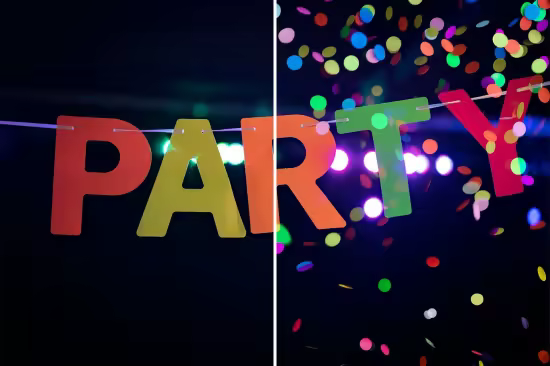 Round Confetti Overlays - 87Y3DMR