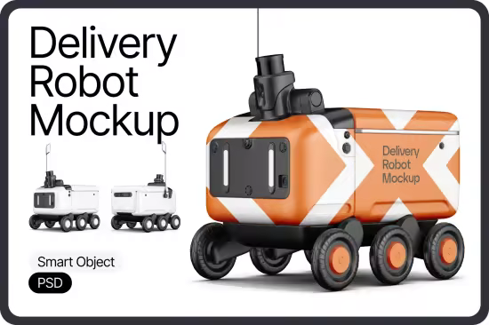 Delivery Robot Mockup - VNY9UH6
