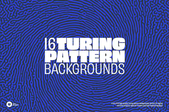 Turing Patterns - 16 Backgrounds - 291068380 - FACVHZL