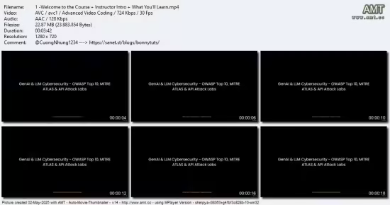 GenAI Cybersecurity: OWASP Top 10, MITRE ATLAS &amp; API Attacks