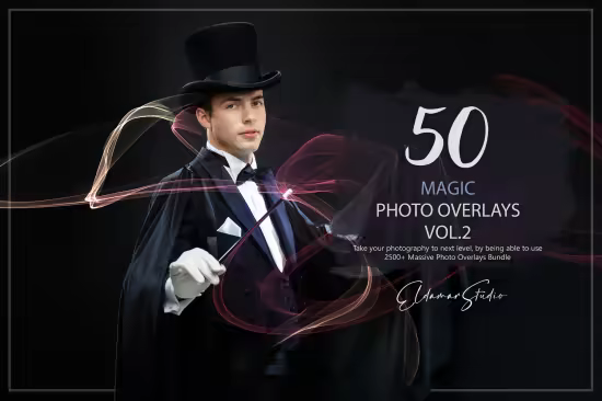 50 Magic Photo Overlays - Vol. 2