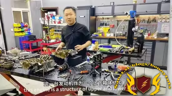 Teaching of Disassembly and Assembly of Motorcycle engine