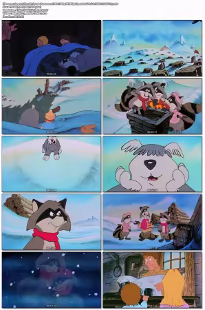 The Christmas Raccoons 1980 1080p WEBRip Upscale DDP 2.0 10bit H265-iVy
