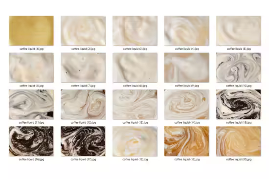 20 Coffee Liquid Texture - 291459006 - HQ5F6XE