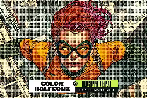 Color Halftone Photo Effect - 291240555 - 7LD7UJ7