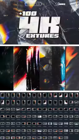 4K Light Burn &amp; Grunge Overlays Pack