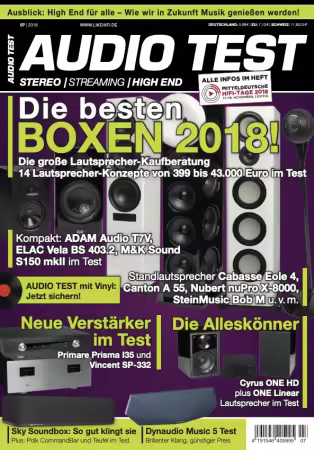 Audio Test - Nr. 7 2018