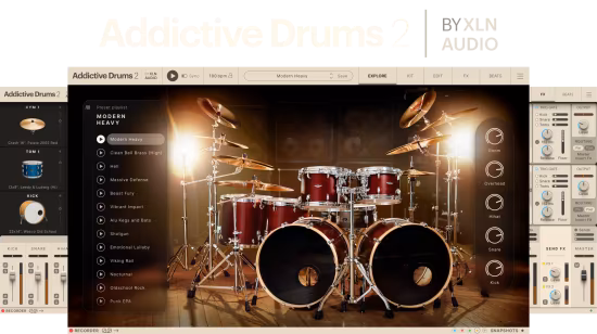 XLN Audio Addictive Drums 2 Complete Collection 2.8.2 macOS