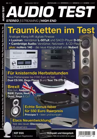 Audio Test - Nr. 6 2016