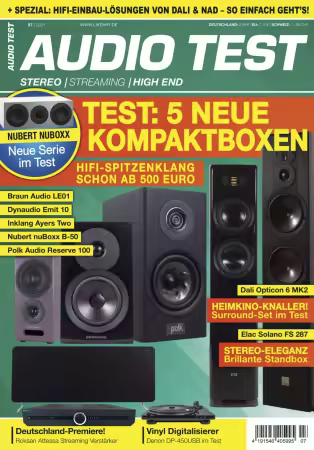 Audio Test - Nr. 7 2021