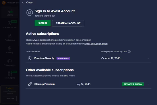 Avast Premium Security 25.6.6165a (build 25.6.10221.939) Multilingual